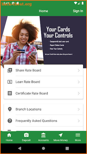 Journey Federal Credit Union screenshot