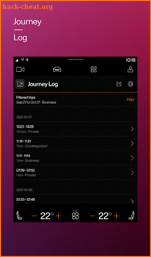 Journey Log screenshot