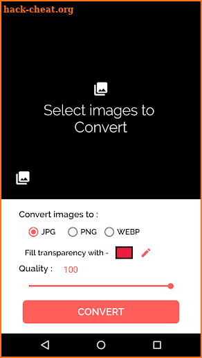 Jpg, Png, Webp Multiple Image Converter & Re-sizer screenshot