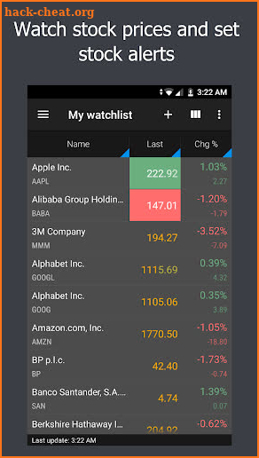 JStock - Stock Market, Portfolio & News screenshot