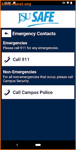 JSU SAFE screenshot