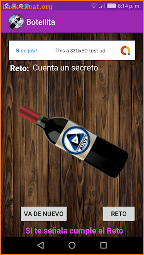 Juego de la Botella screenshot