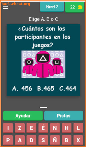 Juego del calamar Prueba screenshot