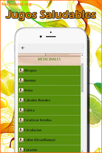 Jugos Saludables screenshot