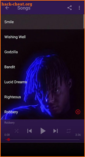 Juice WRLD 2020 Offline (50 Songs) screenshot