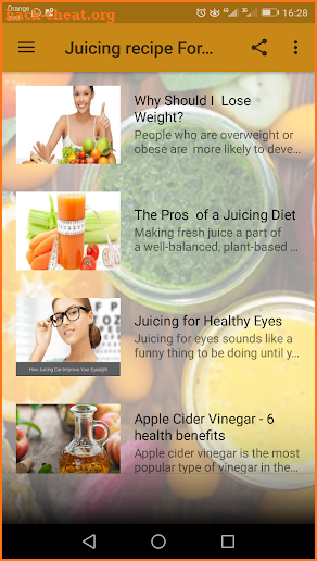 juicing for weight loss - 30 days challenge screenshot