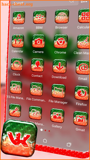 Juicy Strawberry Launcher Theme screenshot