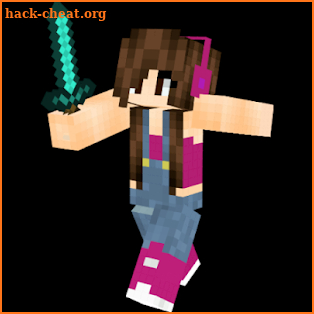 Julia Minegirl Skin For MCPE screenshot