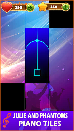 Julie and Phantoms Piano Tiles screenshot