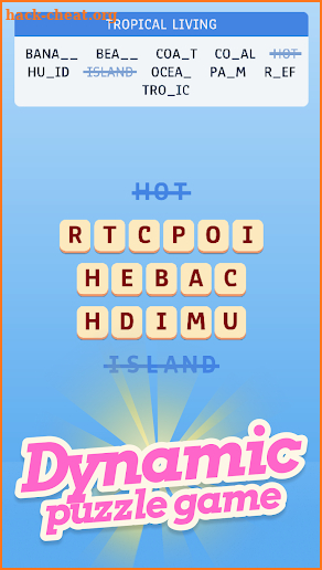 Jumble Words Search Puzzle screenshot