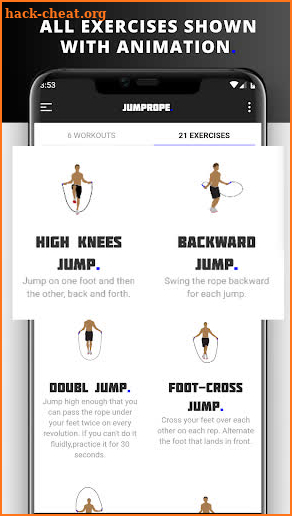 Jump Rope Training App screenshot