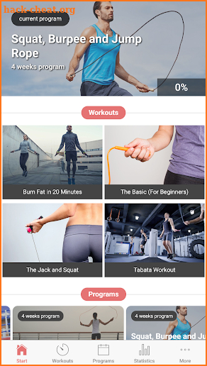 Jump Rope Workout Program screenshot