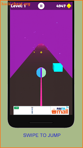 Jumping Ball Infinity Runner screenshot