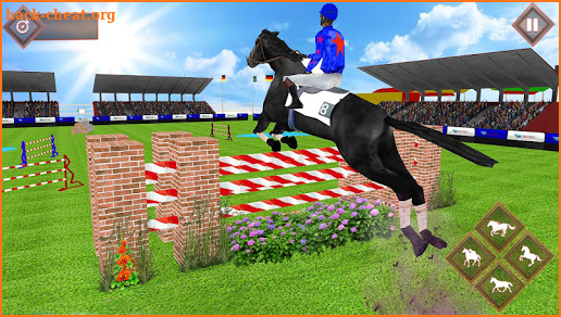 Jumping Horse Race Show 2020 screenshot