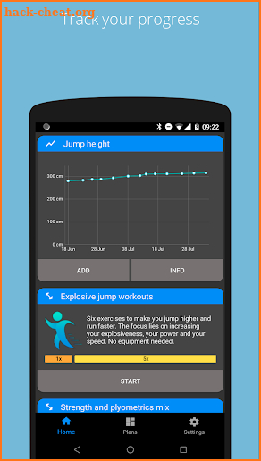 Jumpstar - Vertical Jump Training screenshot