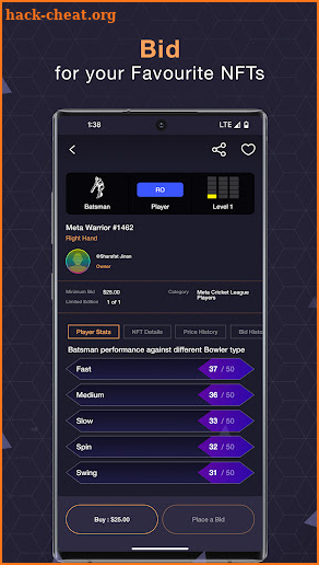 Jump.trade - NFT Marketplace screenshot