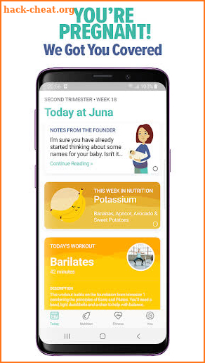 Juna - Pregnancy Workouts screenshot