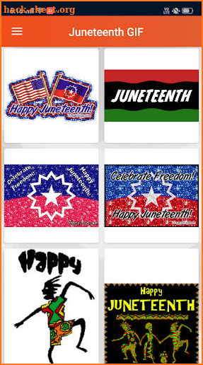 Juneteenth GIF : Emancipation Day Wishes GIF screenshot