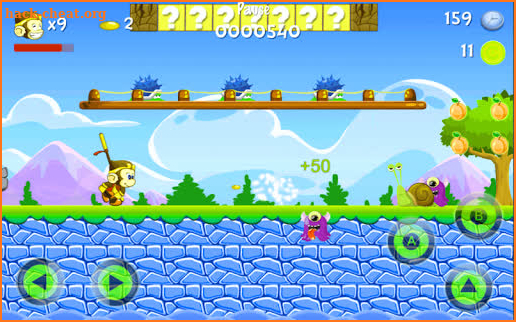 Jungle Adventure of Monkey screenshot