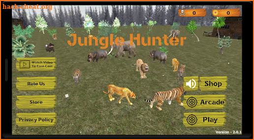 Jungle Hunter - Animal Hunting Shooting Games screenshot