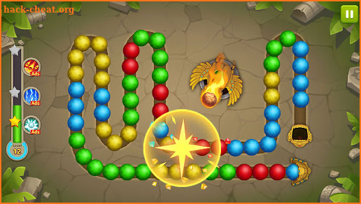 Jungle Marble Blast Lite screenshot