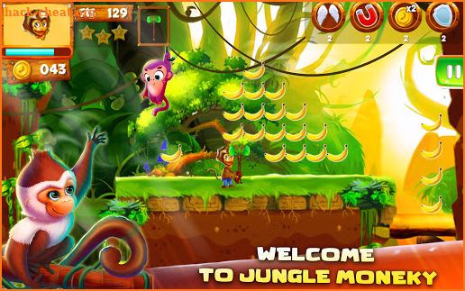 Jungle Monkey Adventure Game Forest Run screenshot