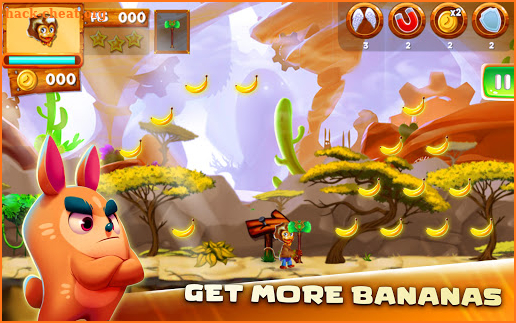 Jungle Monkey Adventure Game Forest Run screenshot