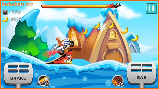 Jungle Motorcycle Racing - Monkey Hill Climb screenshot