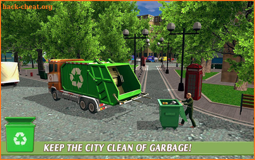 Junior Garbage Truck Parker screenshot