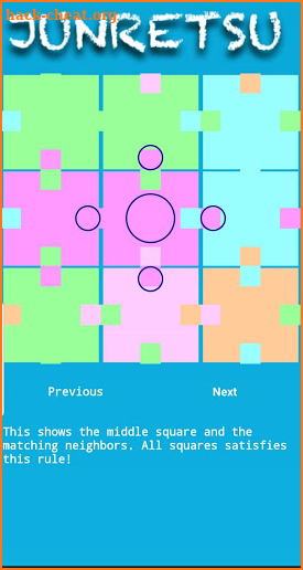 Junretsu - Color Puzzle screenshot