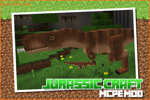 Jurassic Craft World MCPE Map screenshot