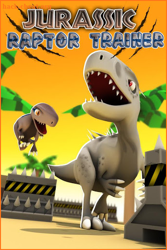 Jurassic Dino: Blue Raptor Trainer Race Game screenshot