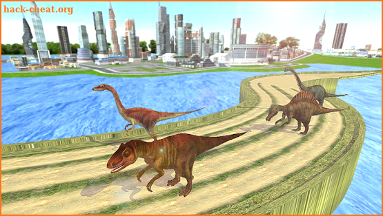 Jurassic Dino Island Racing Games screenshot