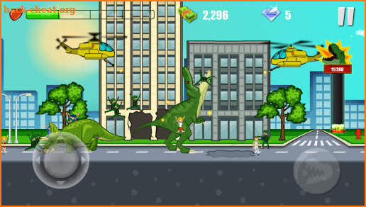 Jurassic Dinosaur: City rampage screenshot