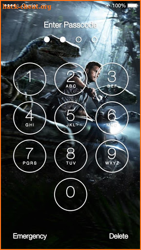 Jurassic World Wallpaper Lock Screen screenshot