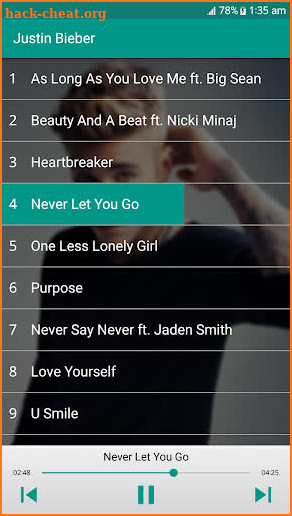 Justin Bieber Greatest Hits 2019-Music Offline screenshot