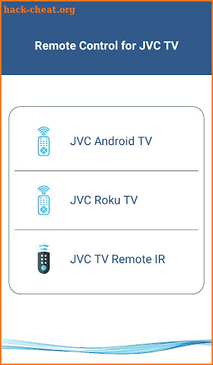 JVC Smart TV Remote screenshot