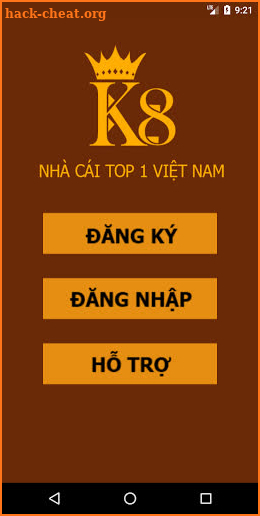 K8- Khuyến mãi và hỗ trợ đăng ký screenshot