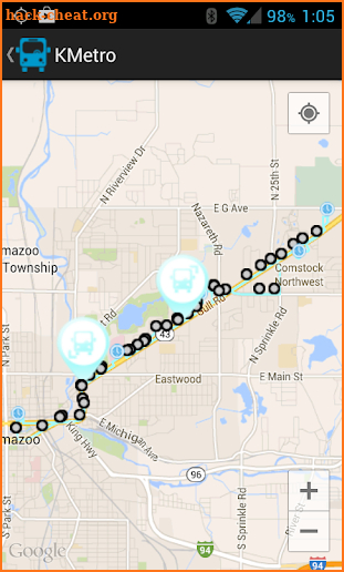 Kalamazoo Metro Transit screenshot