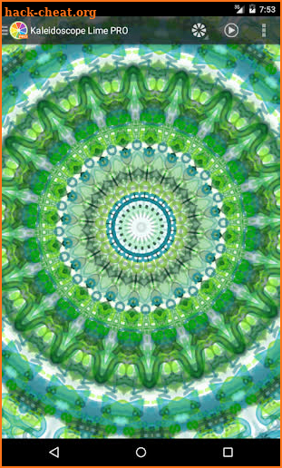 Kaleidoscope Lime PRO screenshot