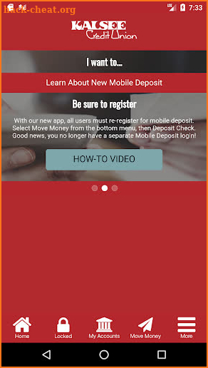 Kalsee Credit Union screenshot