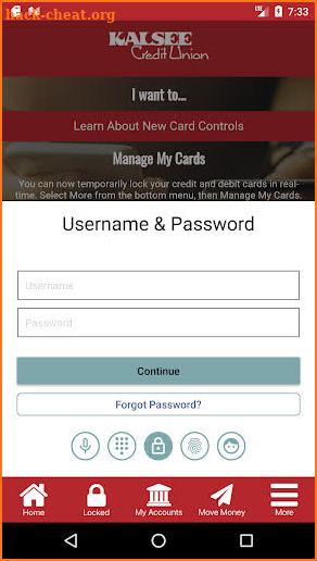Kalsee Credit Union screenshot