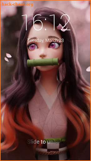 Kamado Nezuko Lock Screen & Wallpapers screenshot