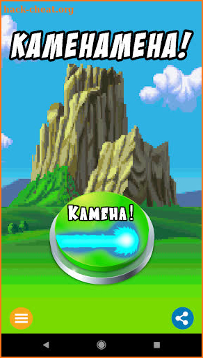 Kamehameha Effect Button KI screenshot