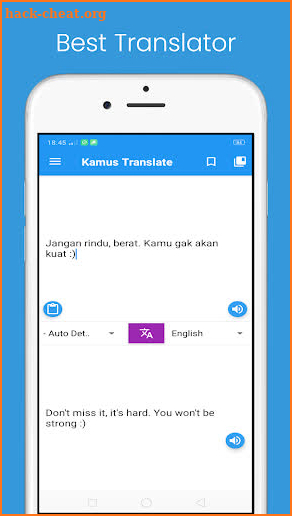 Kamus translate bahasa inggris ke indonesia screenshot