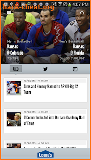 Kansas Jayhawks screenshot