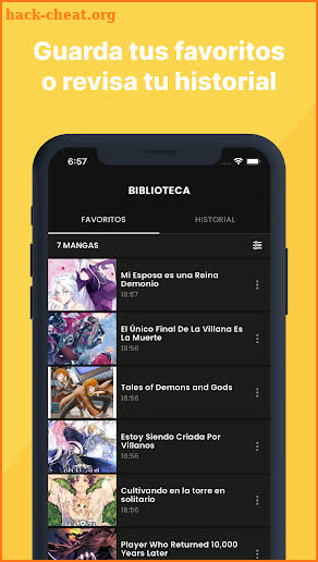 KanX - Mangas en Español screenshot