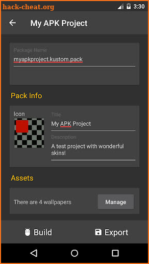 KAPK Kustom Skin Pack Maker screenshot