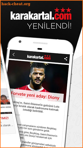 Karakartal - Beşiktaş haberleri & Canlı Skor screenshot