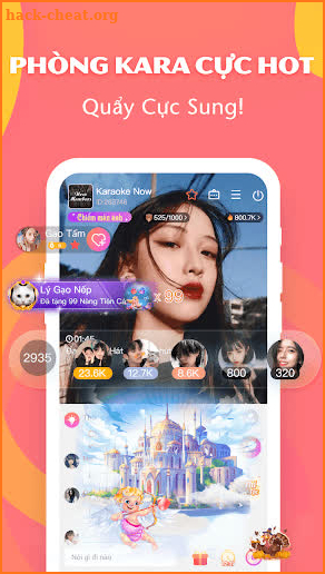 Karaoke Now！- Hát livestream & voice chat kết bạn screenshot